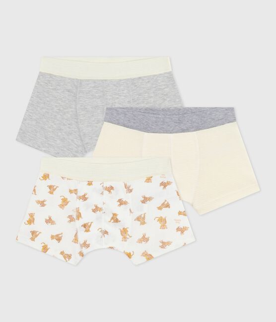 Set di boxer in cotone con vita rivestita leopardata bambino variante 1