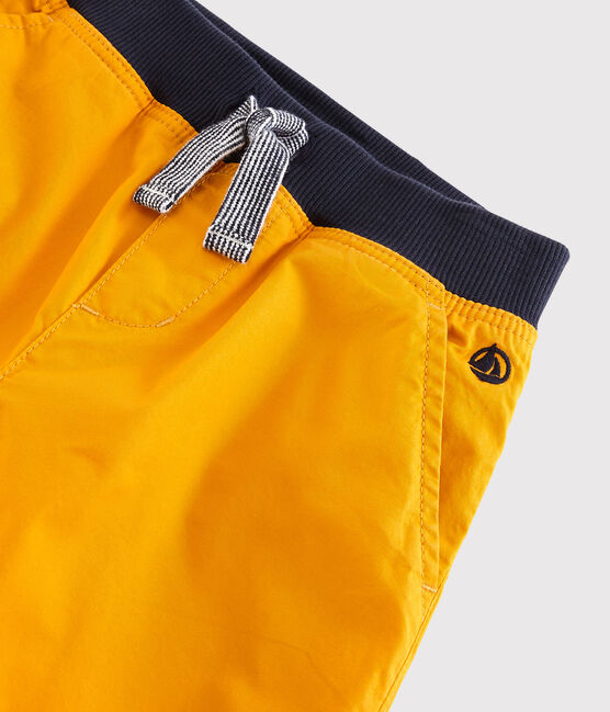 Bermuda in serge bambino giallo TEHONI
