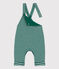 Salopette lunga neonato millerighe in tubique EVERGREEN/ FUMEE