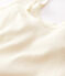 Canottiera lana e cotone Donna bianco MARSHMALLOW