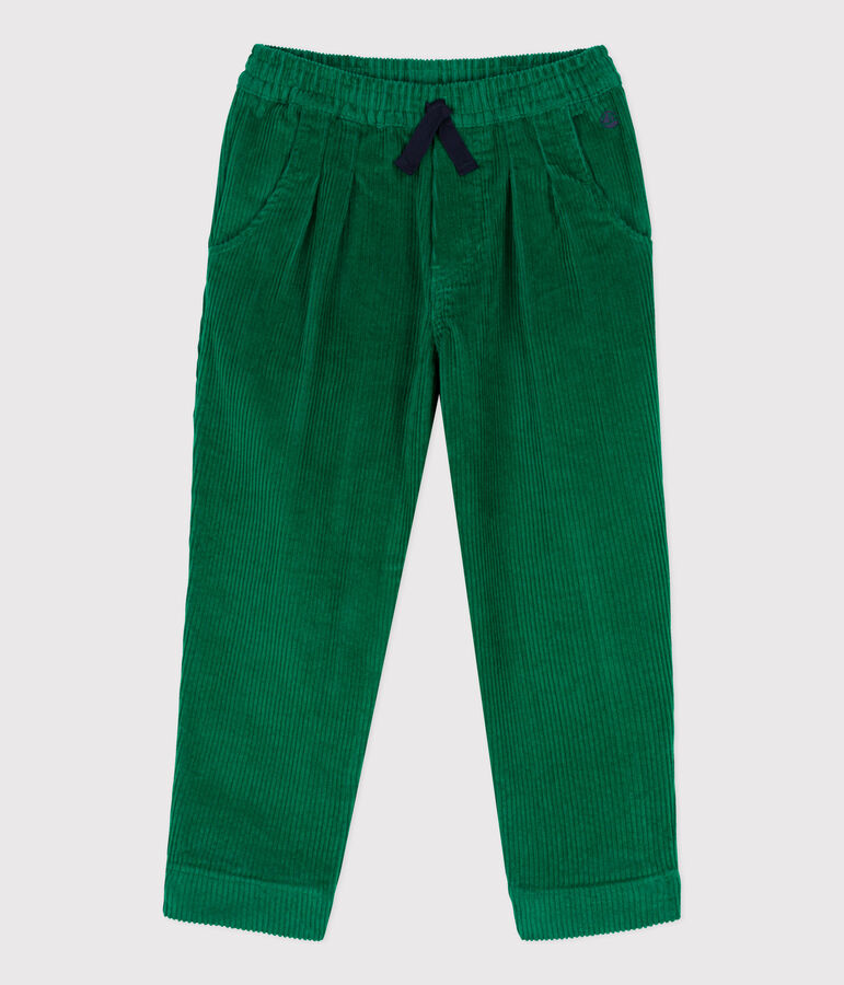 Pantaloni in velluto a coste bambino MATCHA