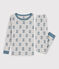 Pigiama snugfit fantasia cane in cotone grigio POUSSIERE/ ROVER