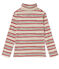 Sous-pull ragazza Petit Bateau & Ines de la Fressange Paris beige COQUILLE/bianco MULTICO