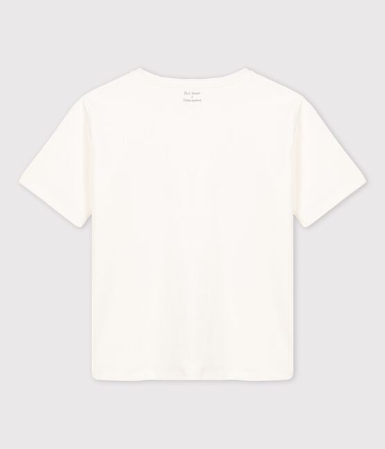 T-shirt Tajinebanane x Petit Bateau bianco MARSHMALLOW