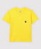 T-shirt maniche corte in jersey bambino giallo RAIPONCE