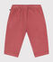 Pantaloni in velluto neonato rosa ROSEWOOD