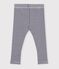 Leggins in cotone a righe neonato blu/bianco
