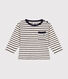 T-shirt bebè a maniche lunghe in jersey