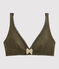Reggiseno a triangolo donna nero NOIR/giallo OR