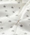 Tutina blu a stelle bebé a costine bianco MARSHMALLOW/grigio GRIS