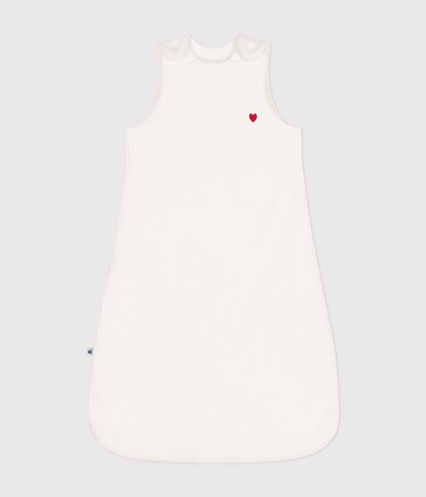 Sacco nanna in velluto neonato TOG 3 bianco