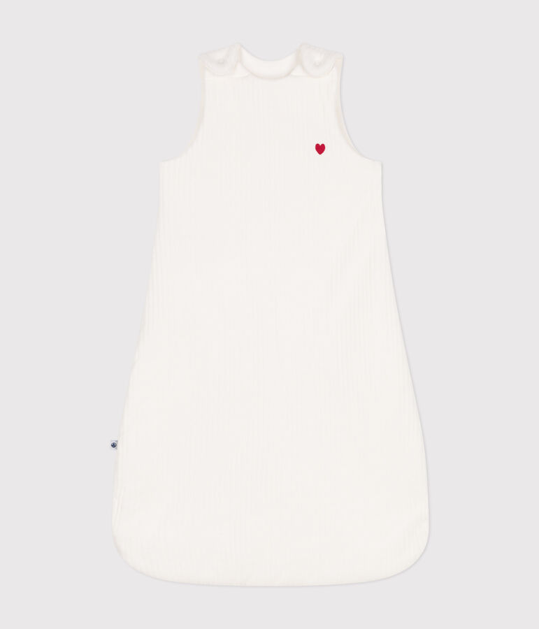 Sacco nanna in velluto neonato TOG 3 bianco