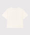 T-shirt LE BOXY in cotone donna bianco MARSHMALLOW