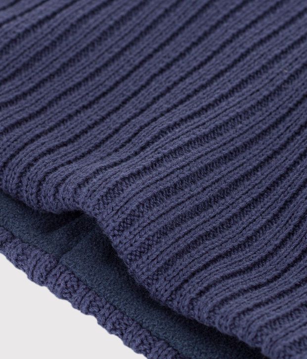 Snood in maglia tinta unita foderata in pile bambino SMOKING