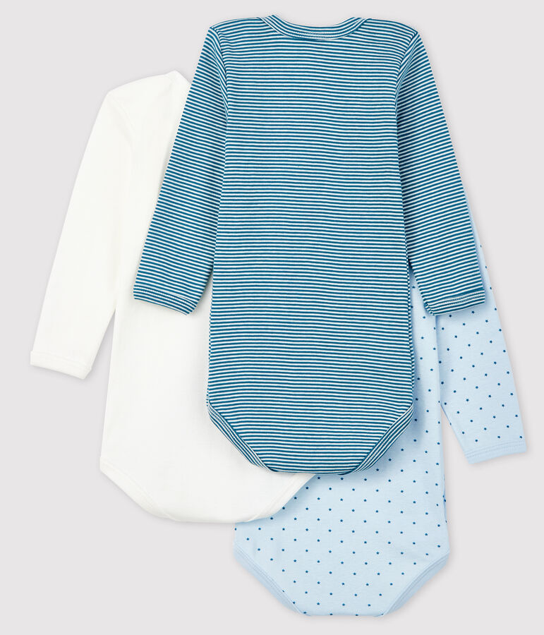 Confezione da 3 body a manica lunga beb&egrave; maschio variante 1