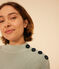 Maglione a costa inglese in cotone Donna verde HERBIER