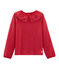 T-shirt maniche lunghe bambino rosso TERKUIT/giallo OR