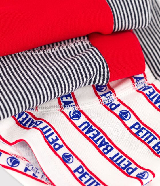Confezione da 3 boxer bambino in cotone variante 1