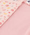 Confezione da 2 canottiere bambino con spalline in cotone a fiori variante 1