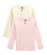 Lotto di 2 t-shirts a maniche lunghe per bambina