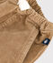 Pantaloni in velluto tinta unita neonato beige ROCHE CLAIR