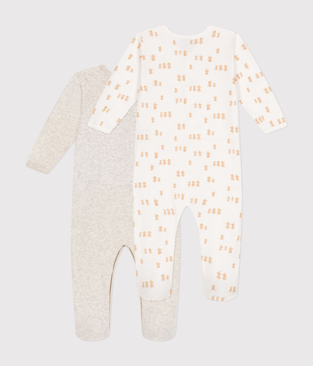 Set di 2 pigiami neonato multicolore