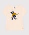 T-shirt in jersey leggero bambina bianco AVALANCHE/ MULTICO