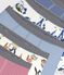 Set di boxer in cotone con stampa bambino multicolore