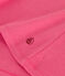T-shirt L'Iconique in cotone tinta unita donna rosa PEONIA