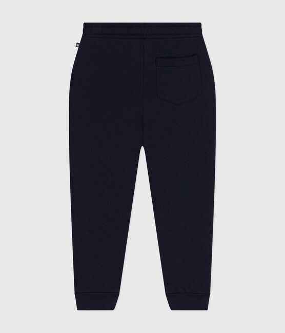 Pantaloni in tubique bambino. blu SMOKING