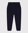 Pantaloni in tubique bambino. blu SMOKING