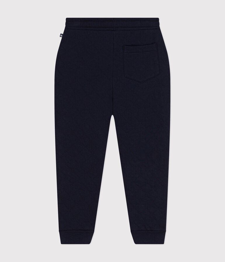 Pantaloni in tubique bambino. blu SMOKING