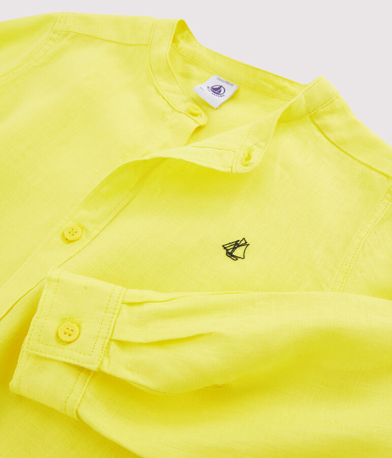 Camicia bambino giallo EBLOUIS