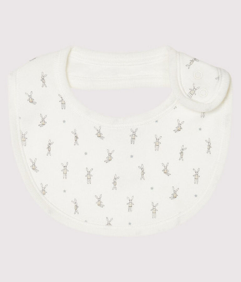 Bavaglino lapinou bianco/multicolore