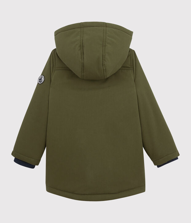 Parka bambino verde