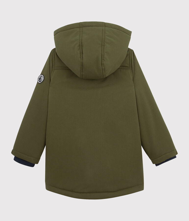 Parka bambino verde MILITARY