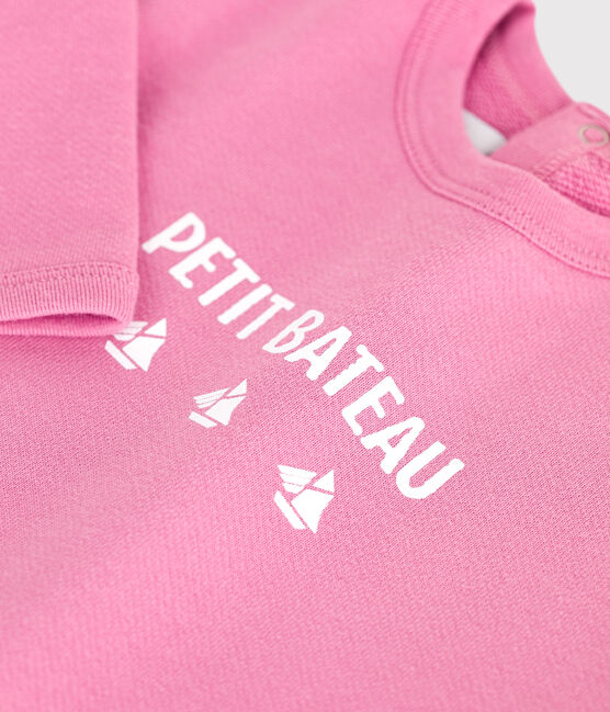 Felpa in cotone con motivo vintage Petit Bateau neonata BOUDOIR