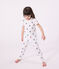 Pigiama in cotone a fiori bambino MARSHMALLOW/ SPI/ MULTICO