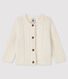 Cardigan lana e cotone bebè