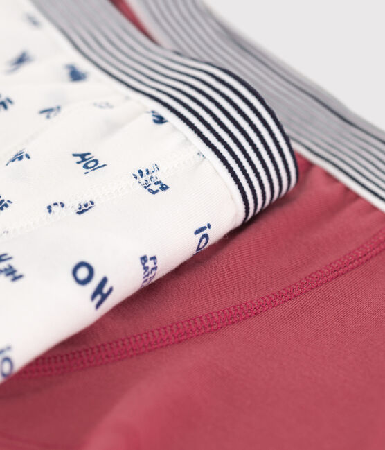 Confezione da 2 boxer bambino in cotone ed elastan variante 1