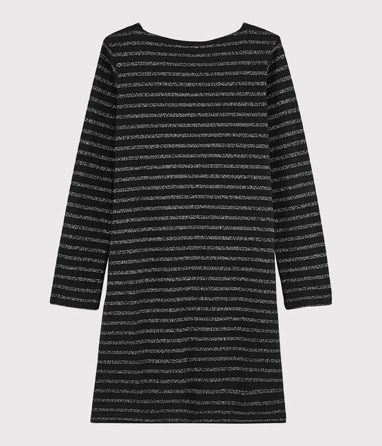 Abito marinière Donna nero NOIR/ ARGENT