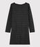Abito marinière Donna nero NOIR/ ARGENT