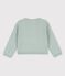Cardigan bebè in raffinato tricot verde HERBIER