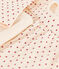 Abito e leggins bebè in tubique di cotone stampato bianco AVALANCHE/ MULTICO