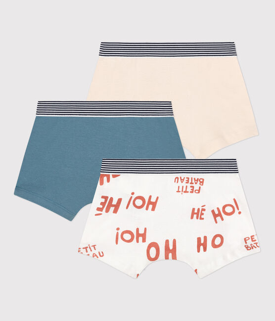 Confezione da 3 boxer bambino in cotone variante 1
