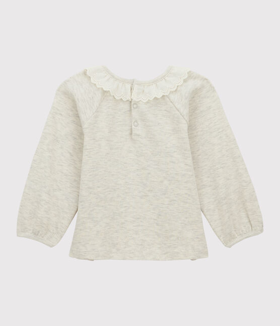 Blusa in cotone bebè. beige MONTELIMAR CHINE