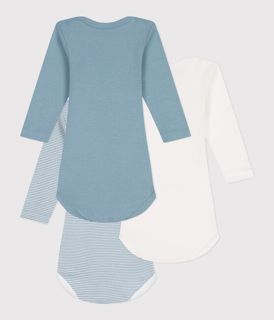 Set di 3 body a maniche lunghe in cotone neonato variante 2