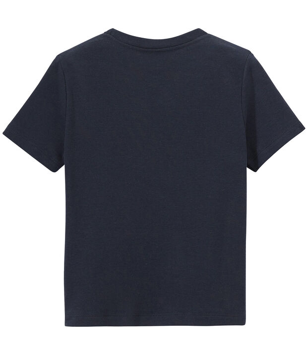 T-shirt bambino con motivo blu