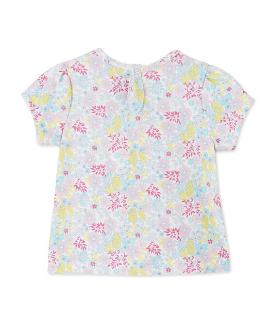 T-shirt bébé fille imprimé bianco ECUME/bianco MULTICO