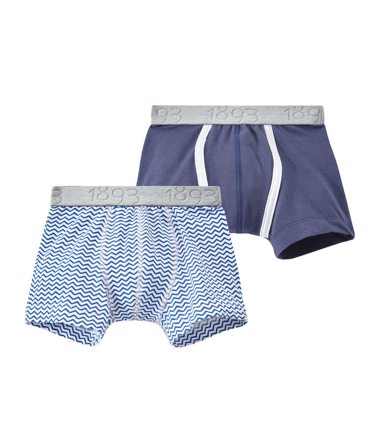Lotto di 2 boxers per bambino bianco LOT
